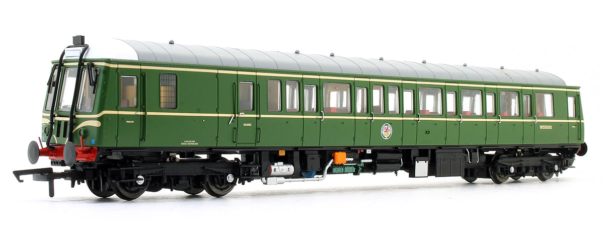 Pre-Owned BR Green Class 122 Bubble Car W55000 Diesel Railcar - DCC Fitted