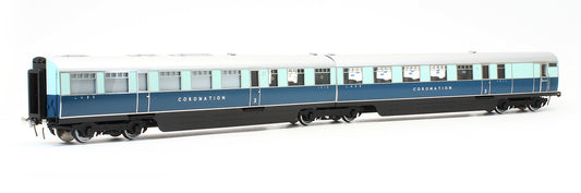 Pre-Owned LNER 2-Tone Blue Coronation Articulated Brake Third Coach A No..1711 &  Kitchen Third Coach B No.1712