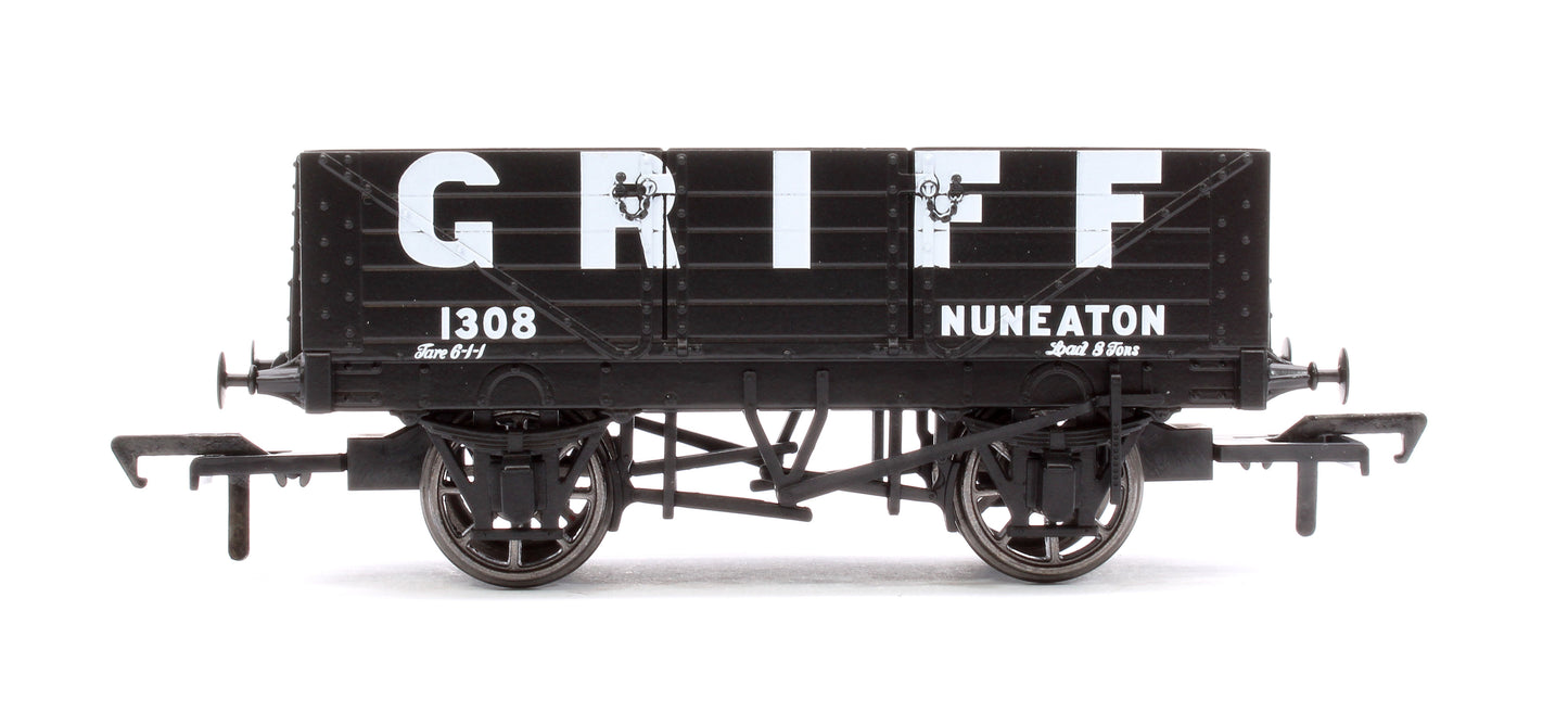 5 Plank 1907 Railway Clearing House Open Wagon - Griff, Nuneaton No.1308