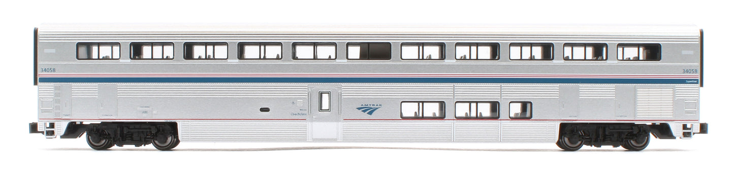 10-1789 -40266 Amtrak Superliner PhVI 6 Car Set