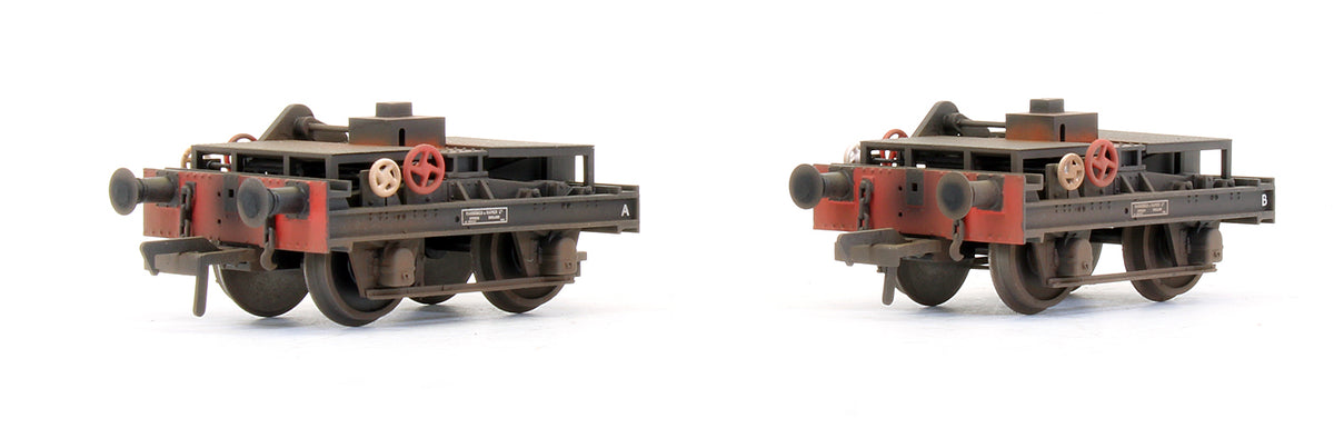Pre-Owned 38-802 Ransomes & Rapier 45T Steam Breakdown Crane BR Lined Black Early emblem No.122 - Custom Weathered