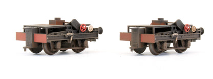 Pre-Owned 38-802 Ransomes & Rapier 45T Steam Breakdown Crane BR Lined Black Early emblem No.122 - Custom Weathered