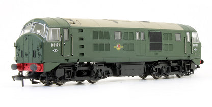 Pre-Owned 4D-025-001 Class 21 BR Green D6121 BR Green With Headcode Discs Diesel Locomotive