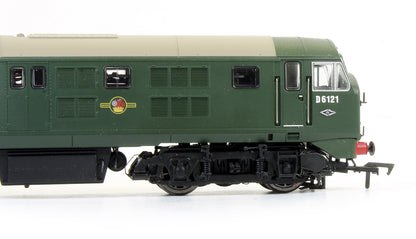 Pre-Owned 4D-025-001 Class 21 BR Green D6121 BR Green With Headcode Discs Diesel Locomotive