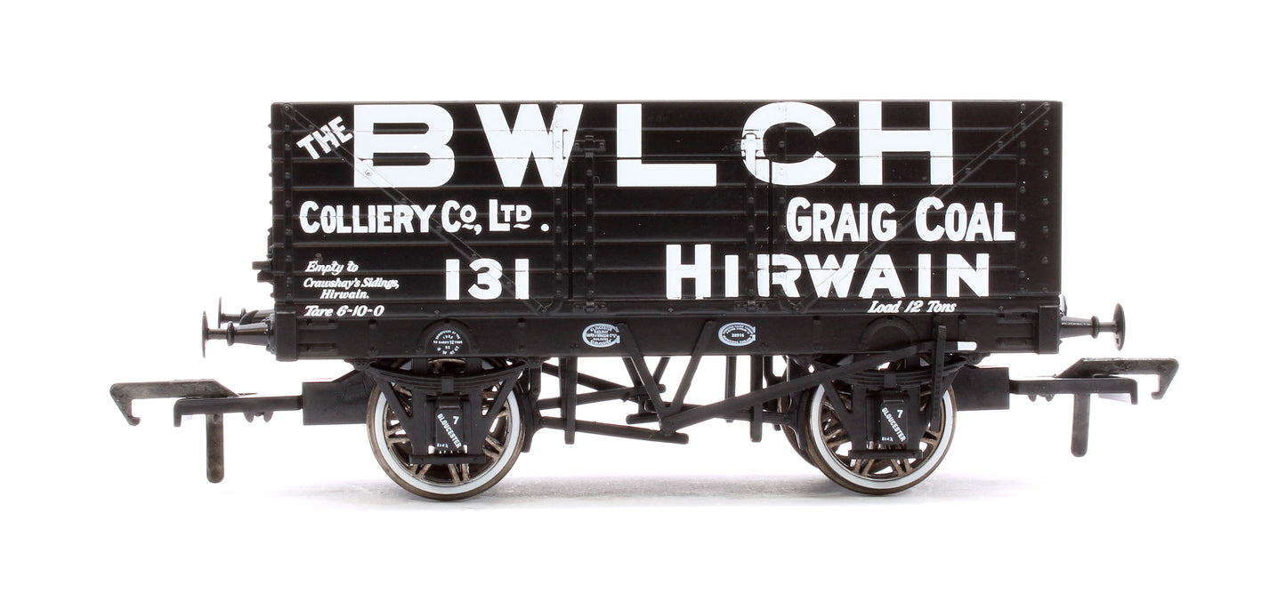 7 Plank 1907 Railway Clearing House Open Wagon - The Bwlch Colliery Co Ltd, Hirwain (South Wales) No.131