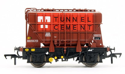 Pre-Owned 38-285 Set Of 3 Presflo 22T Cement Wagons Tunnel Cement