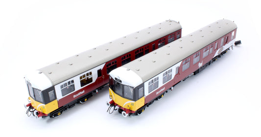 Class 104 2 Car DMU SC53424/SC53434 ScotRail Mexican Bean