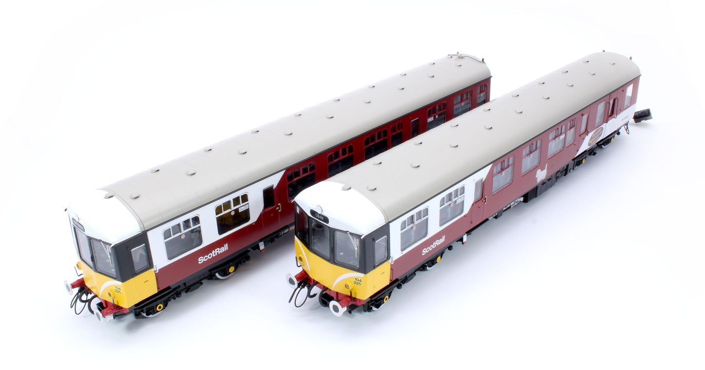 Pre-Owned 1456 Class 104 2 Car DMU SC53424/SC53434 ScotRail Mexican Bean