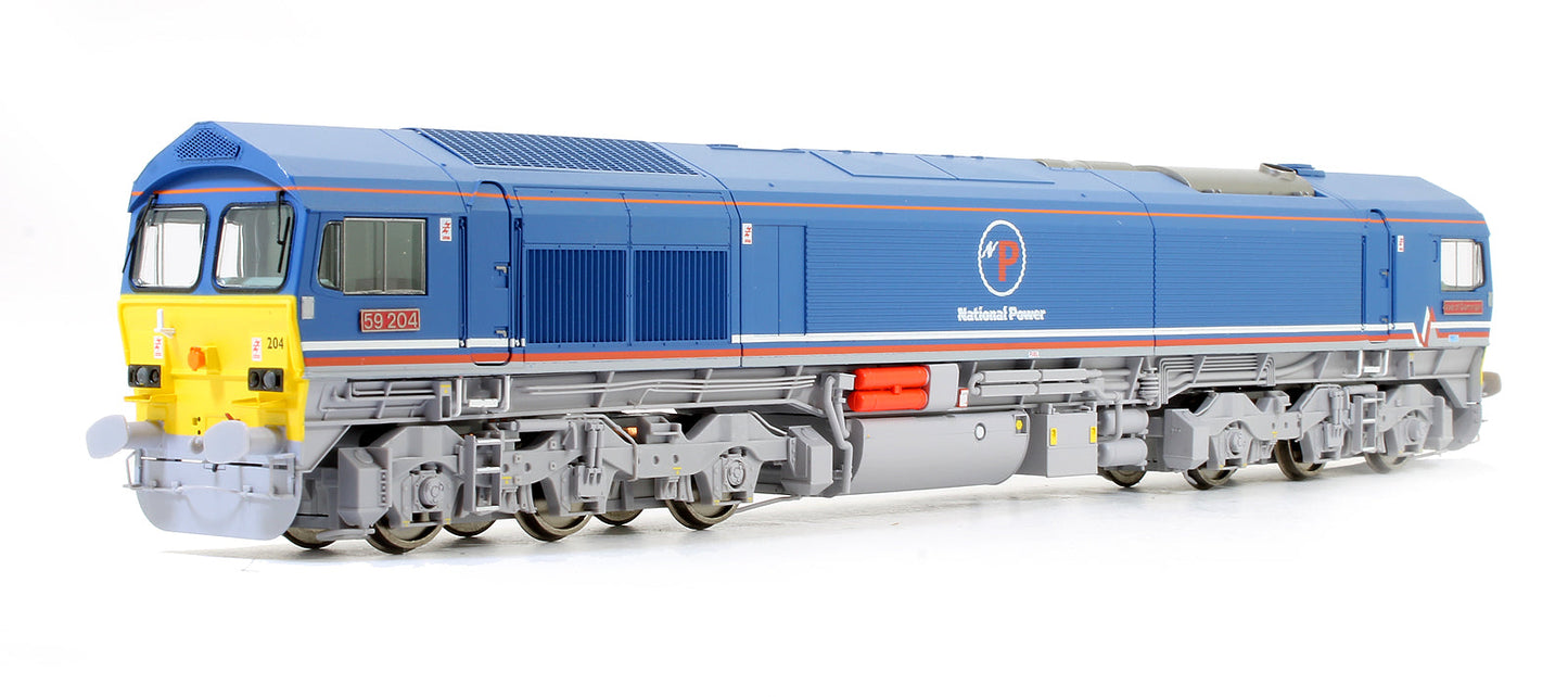 Pre-Owned 4D-005-003S Class 59 204 National Power Diesel Locomotive - DCC Sound