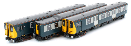 RT-N-313-343-DCC Class 313201 Modern Southern Heritage Blue/Grey Livery 3 Car Set (DCC Sound)