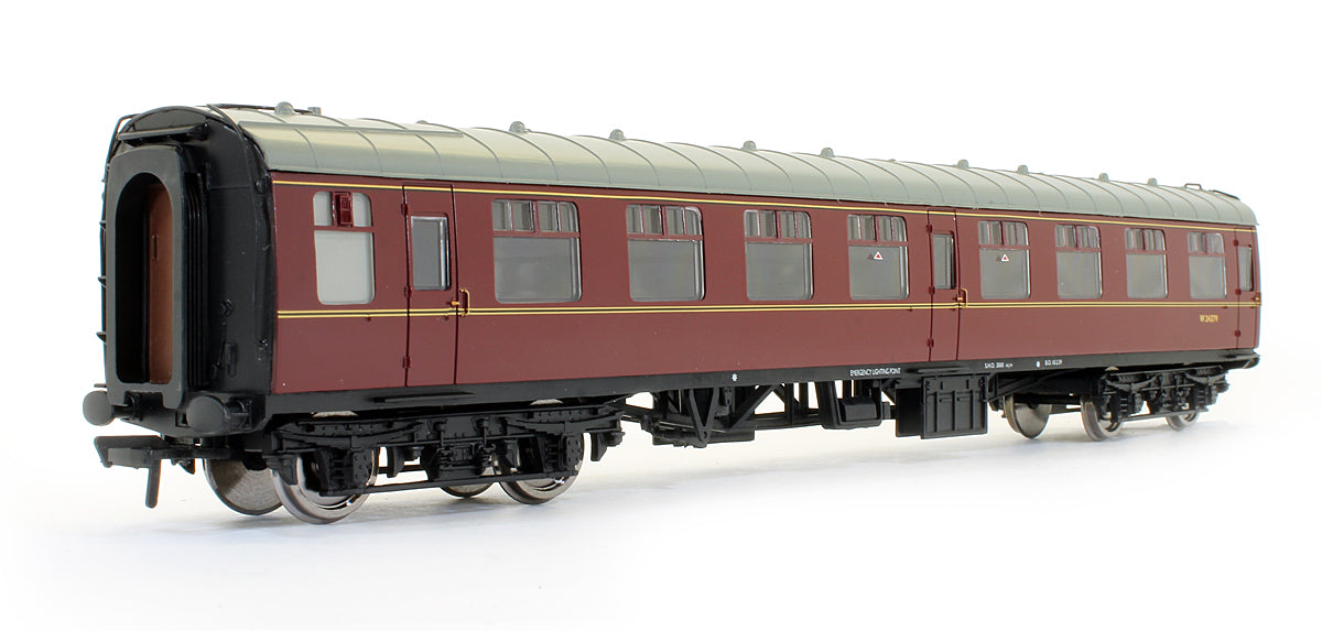 39-026G Pre-Owned BR Maroon MK1 Second Class Corridor SK Coach 'W24379'