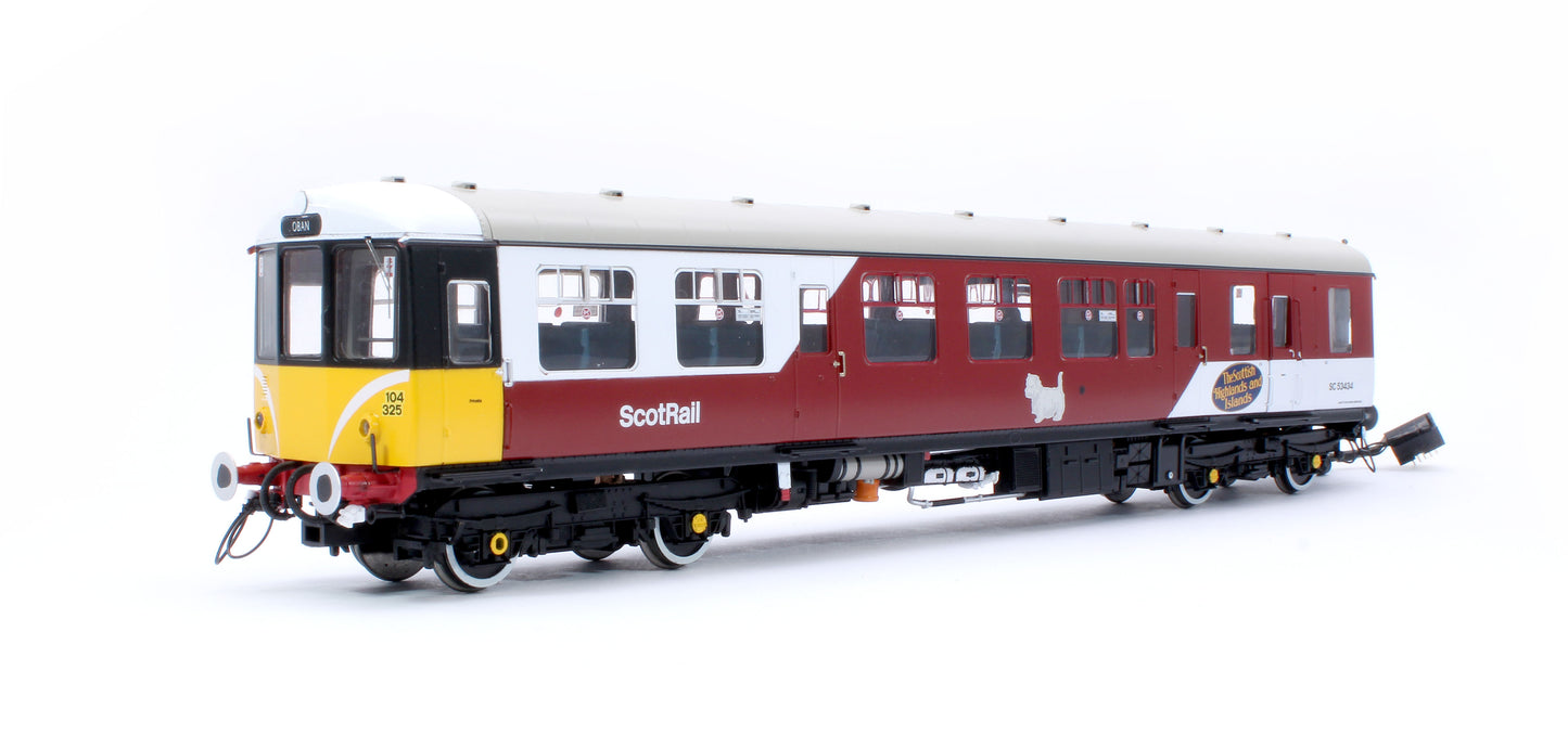 Class 104 2 Car DMU SC53424/SC53434 ScotRail Mexican Bean
