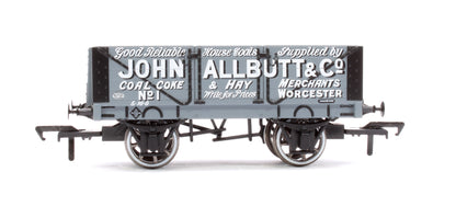 5 Plank 1907 Railway Clearing House Open Wagon - John Allbutt, Worcester No.1