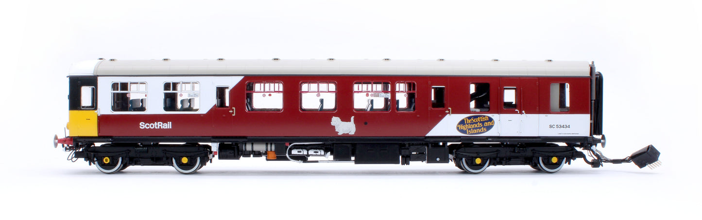 Pre-Owned 1456 Class 104 2 Car DMU SC53424/SC53434 ScotRail Mexican Bean