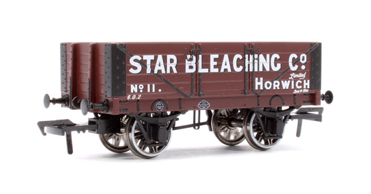 5 Plank 1907 Railway Clearing House Open Wagon - Star Bleaching Co, Horwich No.11