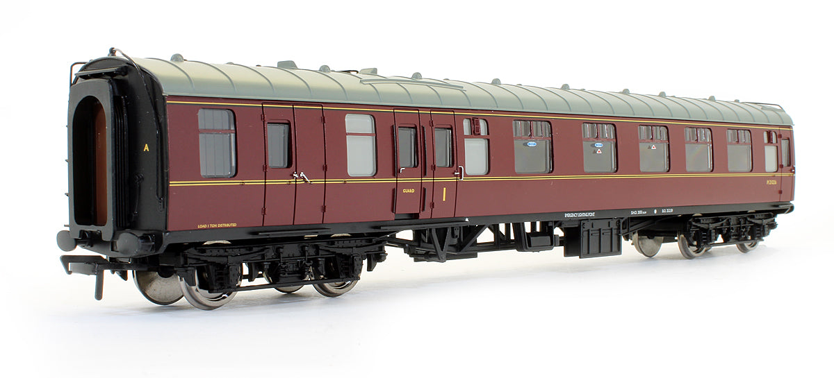 Pre-Owned BR Maroon MK1 Brake Corridor Composite BCK Coach 'M21026'