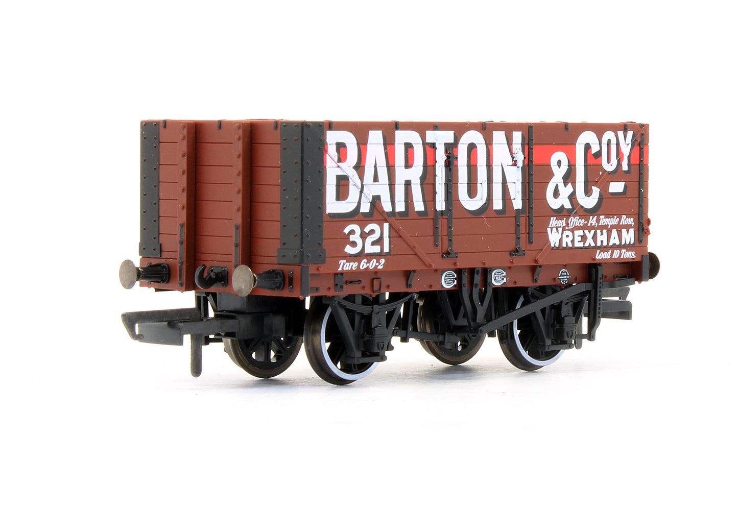 Pre-Owned OR76MW7020 'Barton & Co' No.321 - 7 Plank Wagon