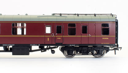 Pre-Owned BR Maroon MK1 Brake Corridor Composite BCK Coach 'M21026'