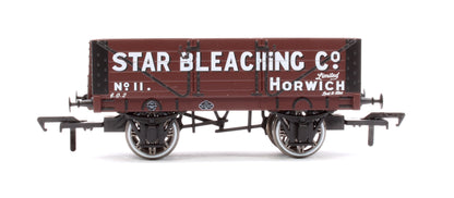 5 Plank 1907 Railway Clearing House Open Wagon - Star Bleaching Co, Horwich No.11