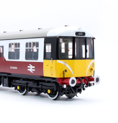 Class 104 2 Car DMU SC53424/SC53434 ScotRail Mexican Bean