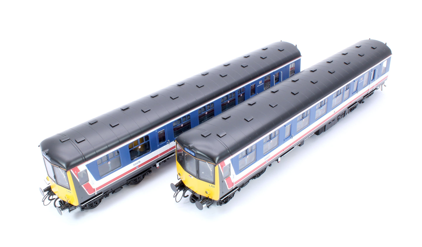Pre-Owned 1458 Class 104 2 Car DMU L701 53437/53479 Revised Network SouthEast