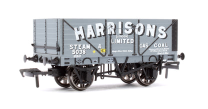 7 Plank 1907 Railway Clearing House Open Wagon - Harrisons, London No.5038