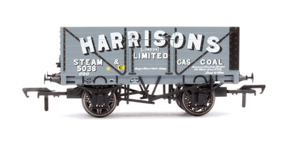Pre-Owned 7 Plank 1907 Railway Clearing House Open Wagon - Harrisons, London No.5038
