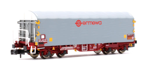 Pre-Owned IHA Steel Carrier Wagon Ermewa branded livery 33 87 4667 060-7