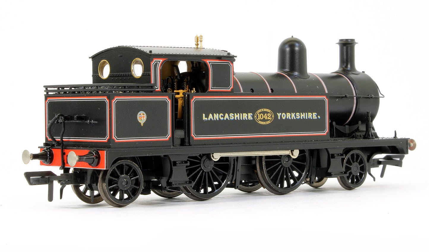 Pre-Owned L&YR 2-4-2 Class 5 Tank 1042 L&YR Lined Black Steam Locomotive