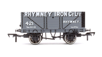 Pre-Owned 7 Plank 1907 Railway Clearing House Open Wagon - Rhymney Iron Co. Ltd, Rhymney No.421