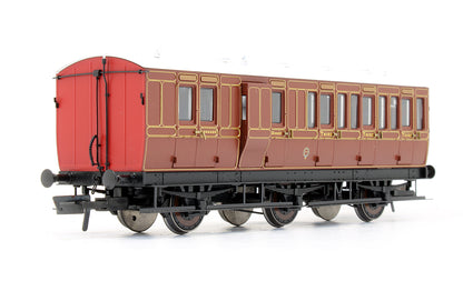 Pre-Owned LBSCR Umber 6 Wheel Brake Third Coach