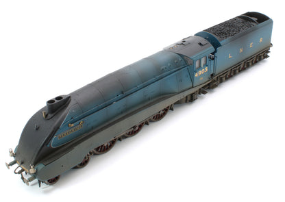 BL-001-015 Bespoke Weathered Black Label Class A4 Peregrine LNER Garter Blue Valanced 4-6-2 No.4903 Steam Locomotive - DCC Sound & Smoke