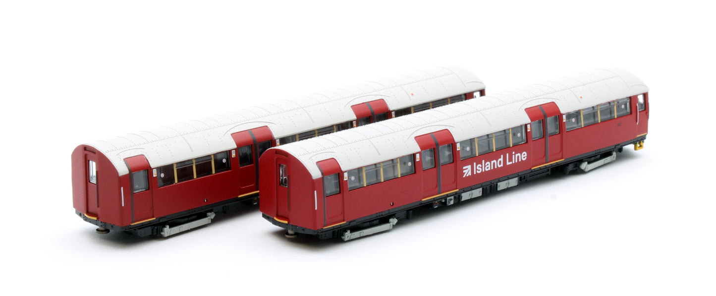 RT-N-LU1938-MAR202A Class 483 - Isle of Wight "LT" Maroon (Island Line Branding) Set 007 2-Car EMU