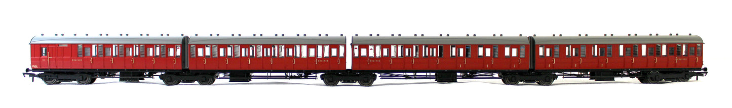 Quad Art Set No. 84B BR Crimson 4 Coach Pack