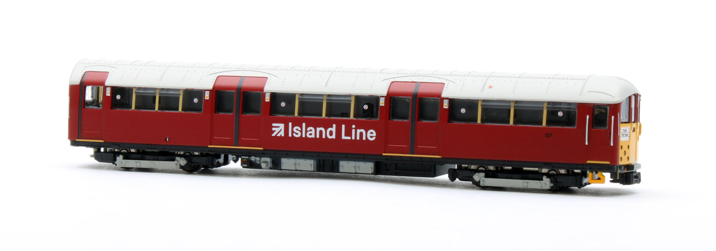 RT-N-LU1938-MAR202A Class 483 - Isle of Wight "LT" Maroon (Island Line Branding) Set 007 2-Car EMU