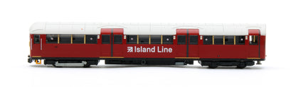 RT-N-LU1938-MAR202A Class 483 - Isle of Wight "LT" Maroon (Island Line Branding) Set 007 2-Car EMU