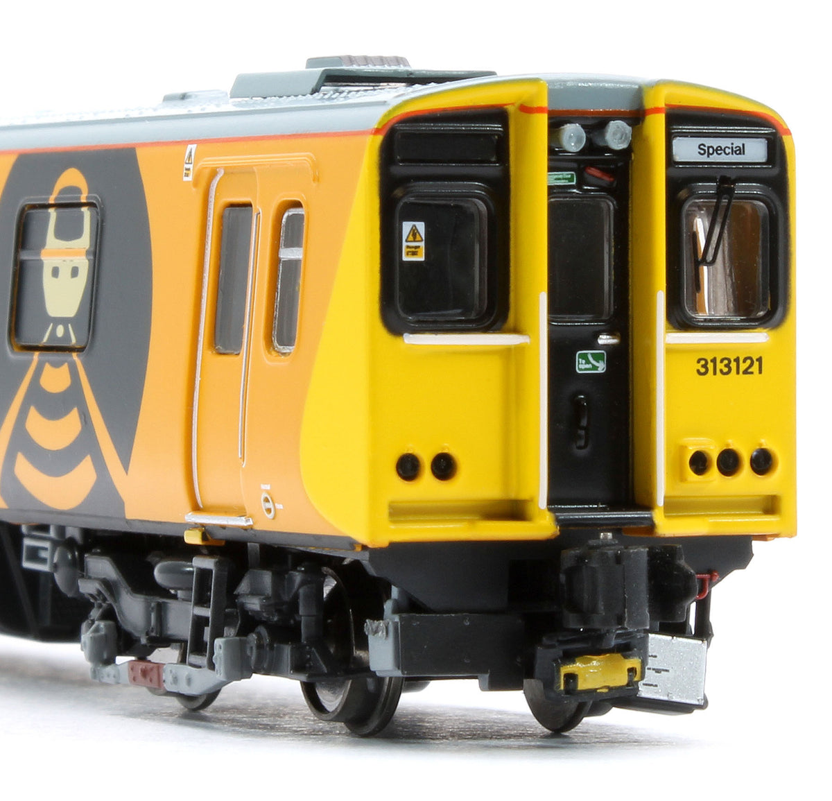 RT-N-313-351 Class 313121 Network Rail Yellow 3 Car Set