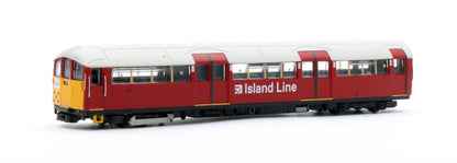 RT-N-LU1938-MAR202A Class 483 - Isle of Wight "LT" Maroon (Island Line Branding) Set 007 2-Car EMU