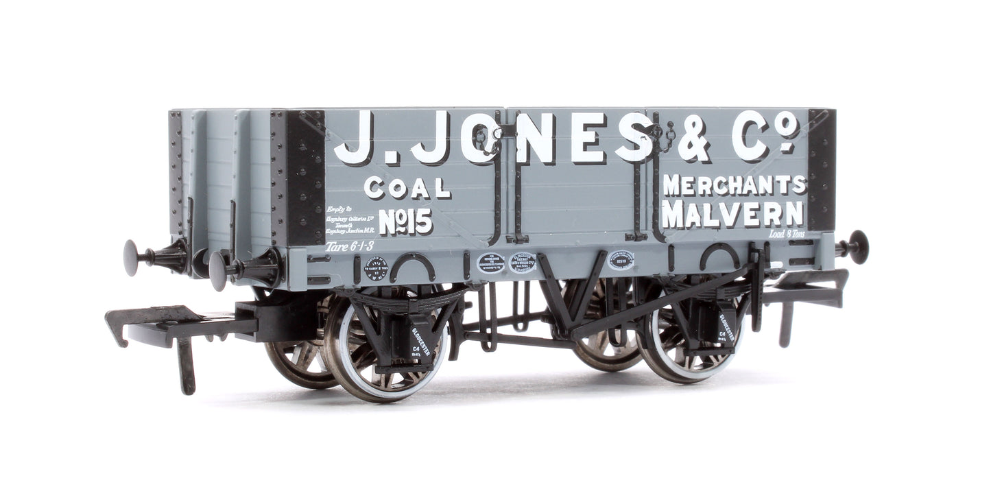 5 Plank 1907 Railway Clearing House Open Wagon - J. Jones & Co, Malvern No.15