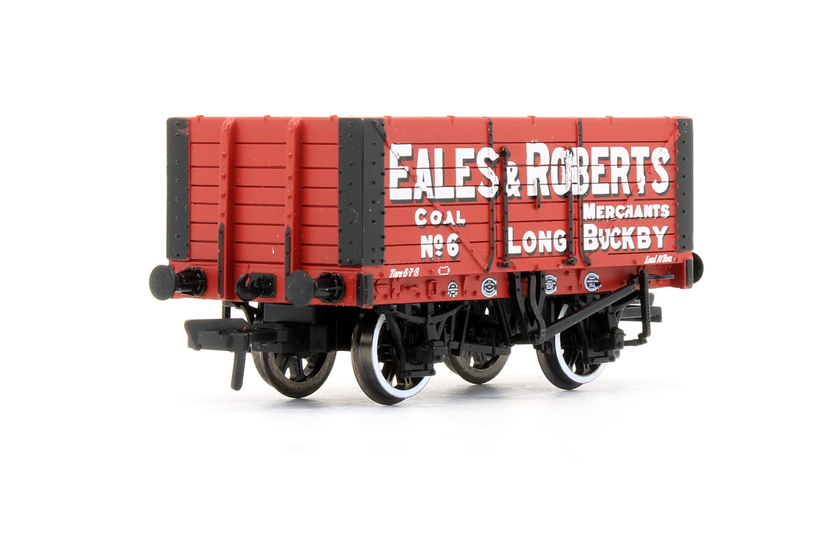 Pre-Owned 7 Plank Fixed End Wagon 'Eales & Roberts' No.6
