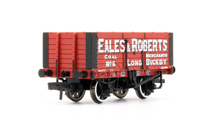 Pre-Owned 7 Plank Fixed End Wagon 'Eales & Roberts' No.6