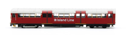 RT-N-LU1938-MAR202A Class 483 - Isle of Wight "LT" Maroon (Island Line Branding) Set 007 2-Car EMU