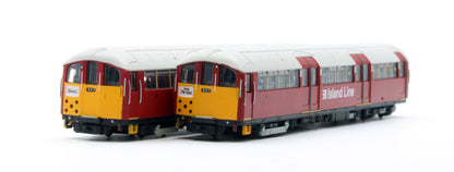 RT-N-LU1938-MAR202A Class 483 - Isle of Wight "LT" Maroon (Island Line Branding) Set 007 2-Car EMU