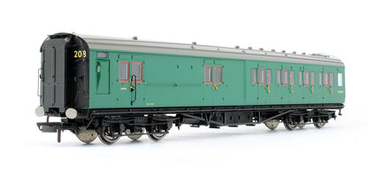 Pre-Owned BR Maunsell 4 Compartment Brake 3rd Class Coach 'S 3720 S'