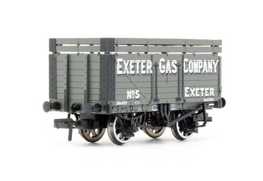 Pre-Owned 7 Plank Wagon With Coke Rails 'Exeter Gas Company' No.5