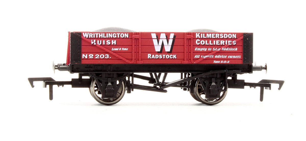 Pre-Owned 4 Plank Wagon 'Writhlington - Kilmersdon - Huish' No.203 - Limited Edition