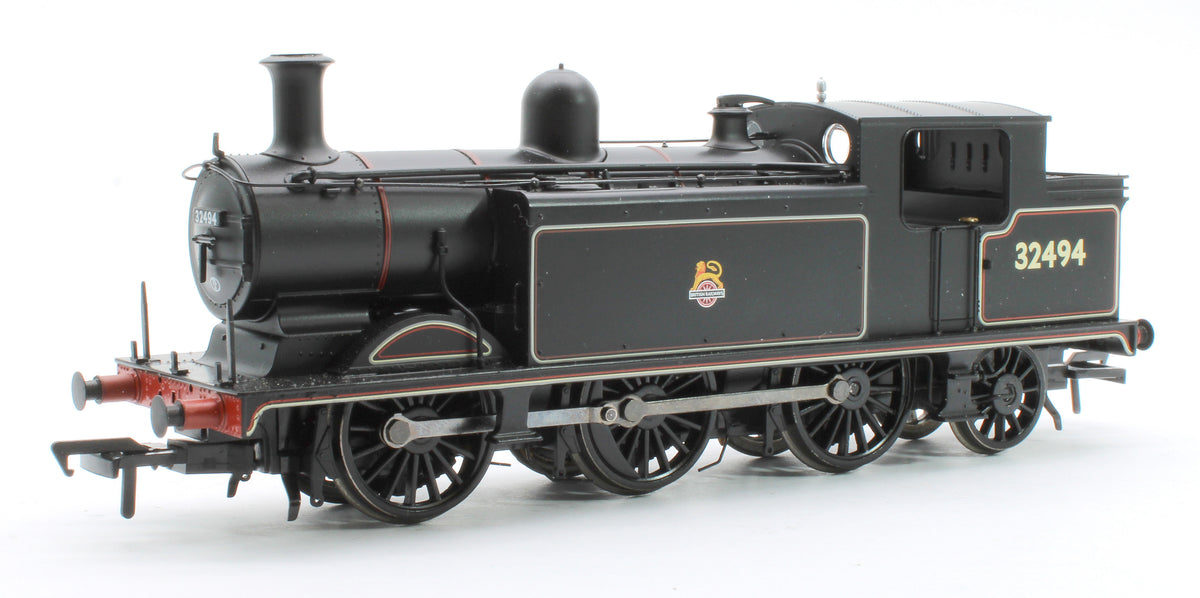 Pre-Owned 35-079 Class E4 32494 BR Lined Black Early Emblem Steam Locomotive