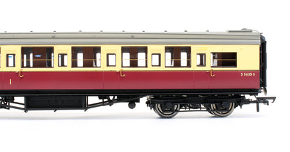 Pre-Owned BR Crimson & Cream Maunsell Composite Coach 'S 5635 S'