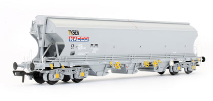 Pre-Owned Polybulk Bogie Hopper Wagon Nacco 'Tiger' Grey