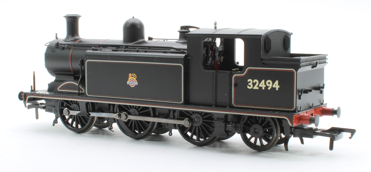 Pre-Owned 35-079 Class E4 32494 BR Lined Black Early Emblem Steam Locomotive